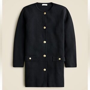 NWT J. CREW LONG GISELLE SWEATER BLAZER